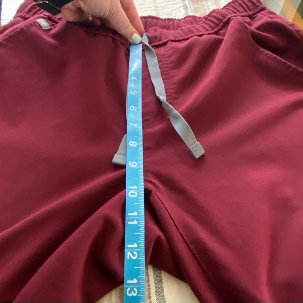 FIGS Maroon Red Tansen Jogger Scrub Pants Small